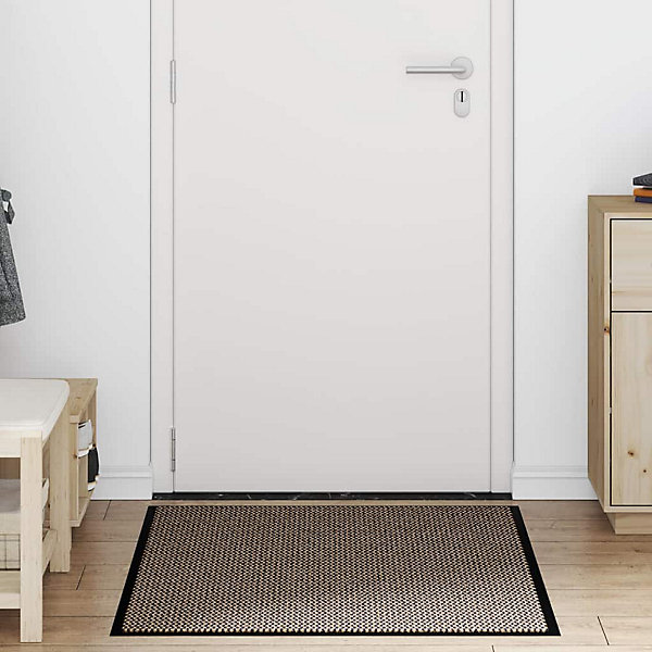 Paillasson marron 90x120 cm vidaXL