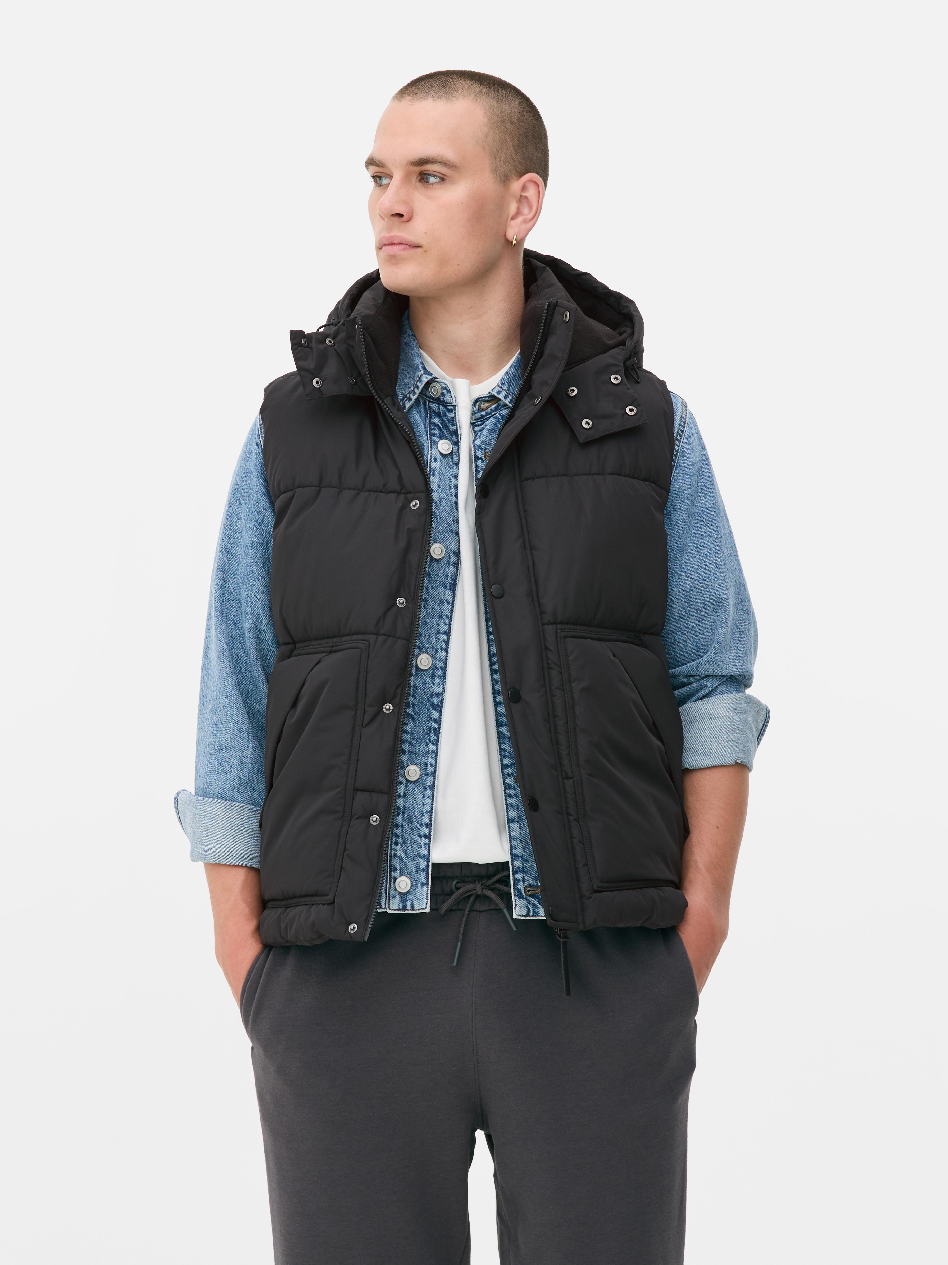 Hooded Zip-Up Gilet