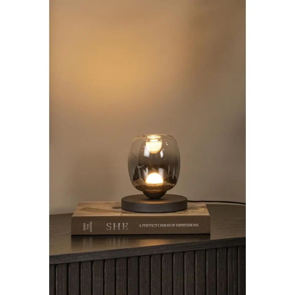 Lucide TAMINO Tafellamp - Zwart