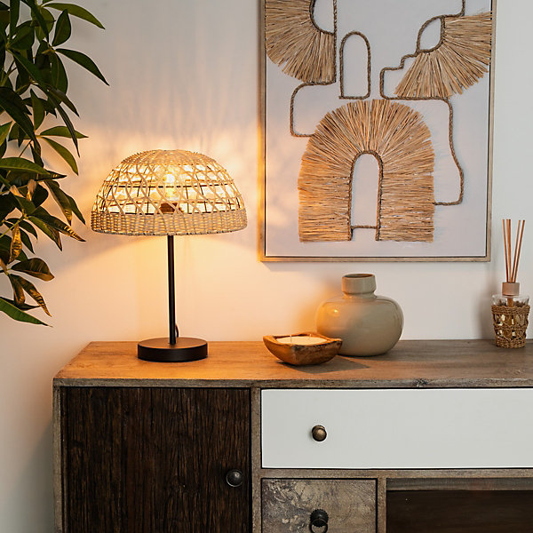 Lampe Rory en métal H41,5cm - Atmosphera