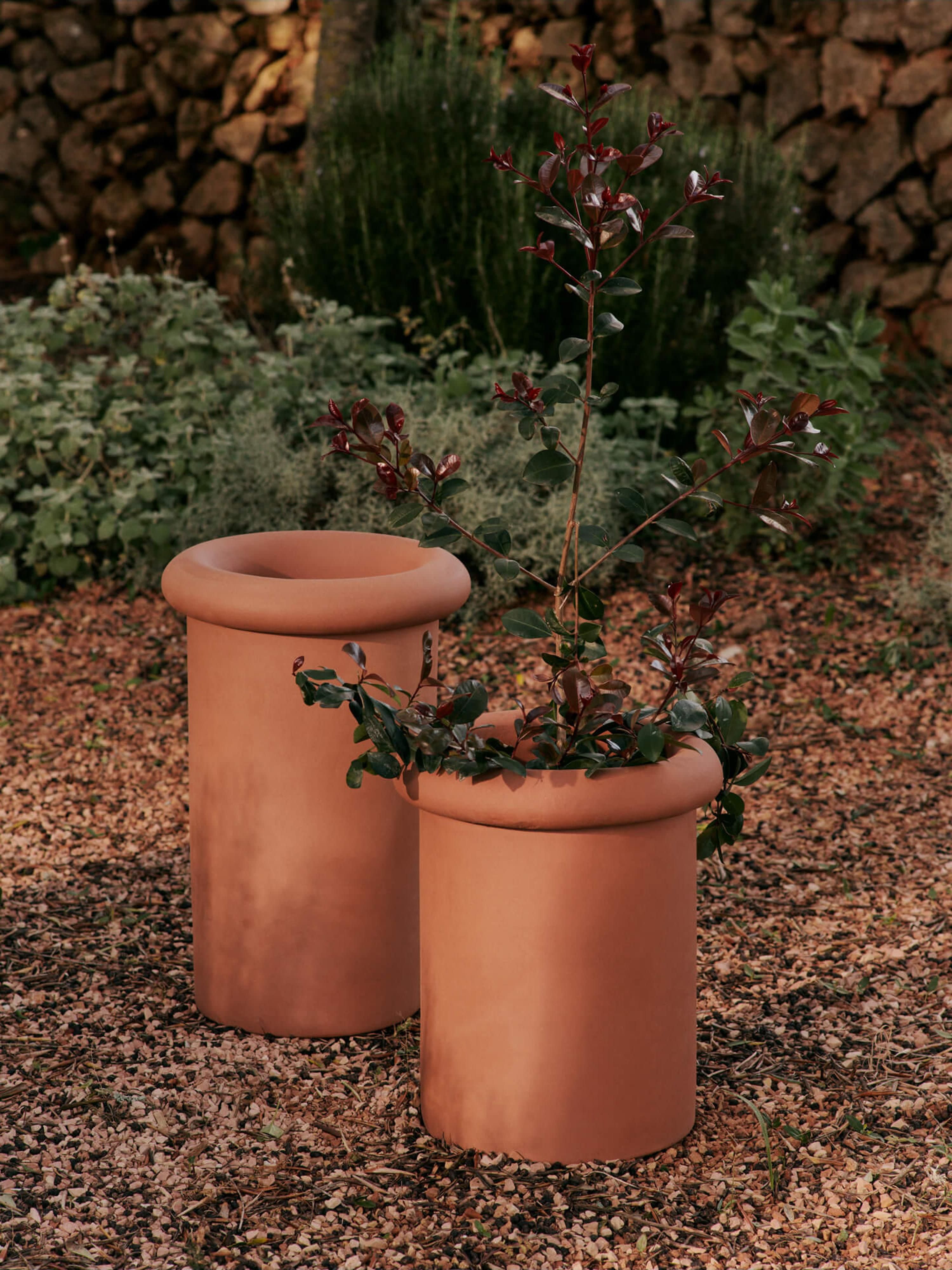 Blumentopf Rollo, H 36 cm