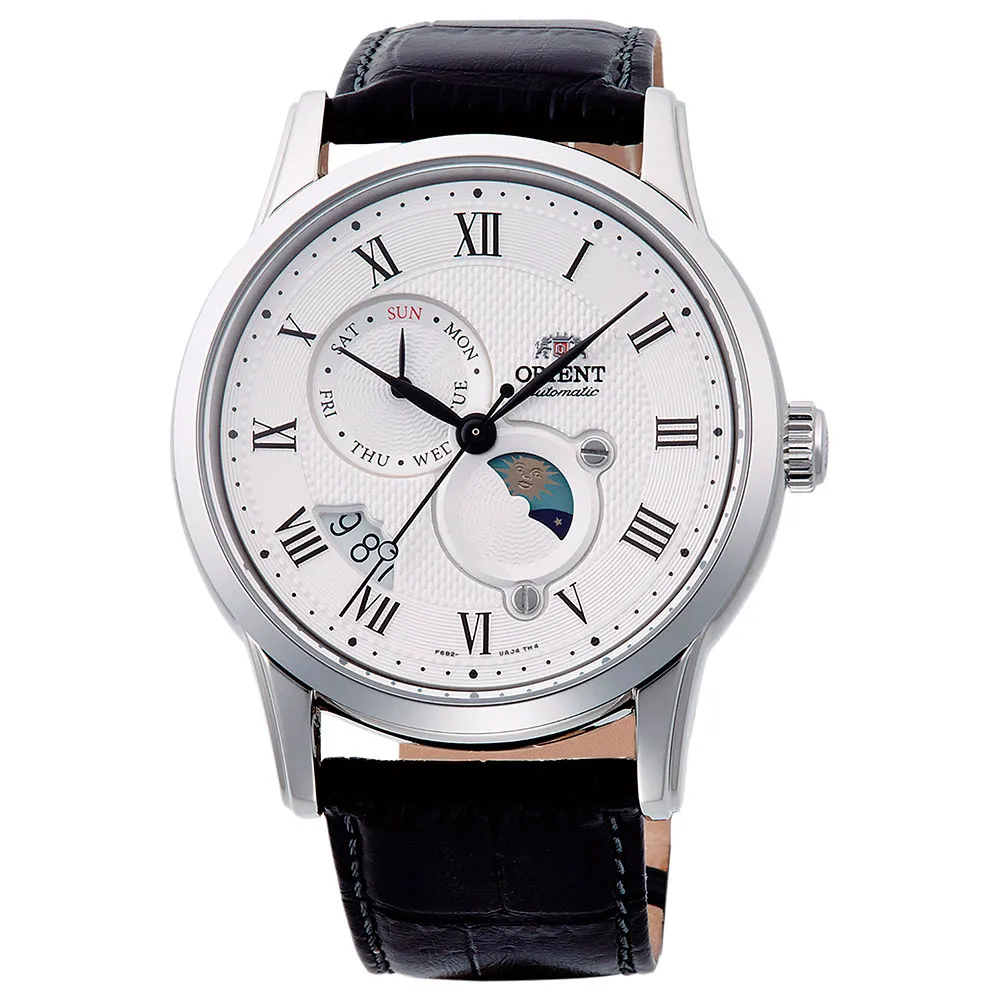 Orient Watches Classic Sun & Moon 43 mm watch