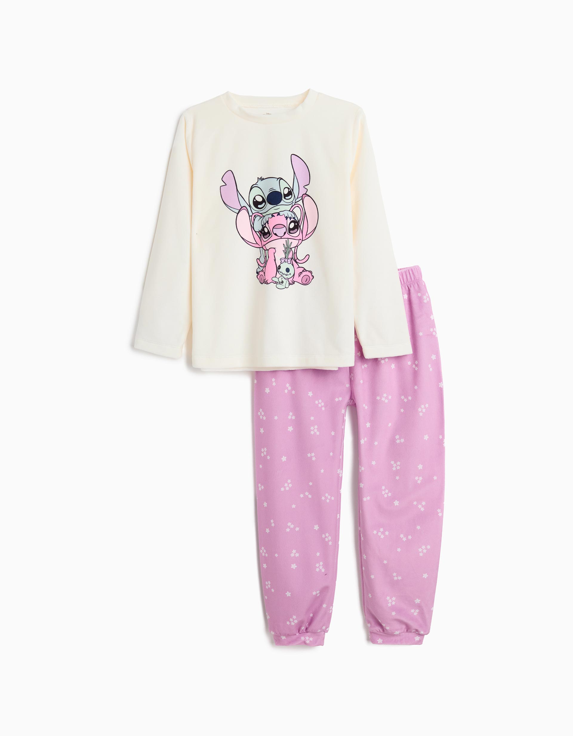 Pijama 'Stitch', Menina, Branco