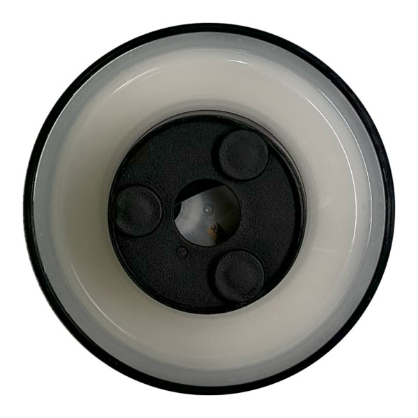 Kinkiet zewnętrzny DISK okrągły czarny LED 1x9W 900lm IP65 Milagro