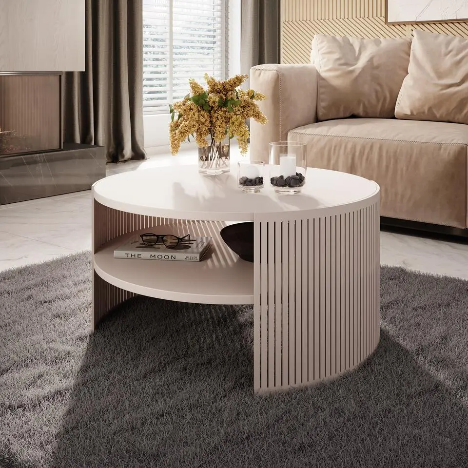 Meubella - Fender - Salontafel - Beige