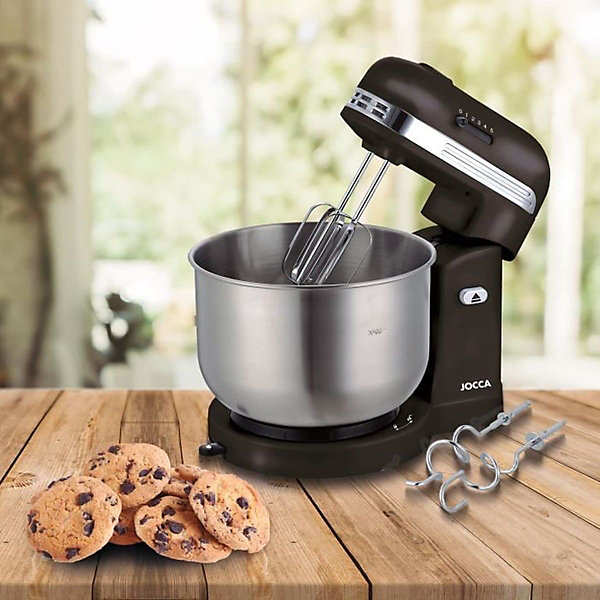 Mixeur sur socle Jocca 3.5L inox noir 350W 5 vitesses
