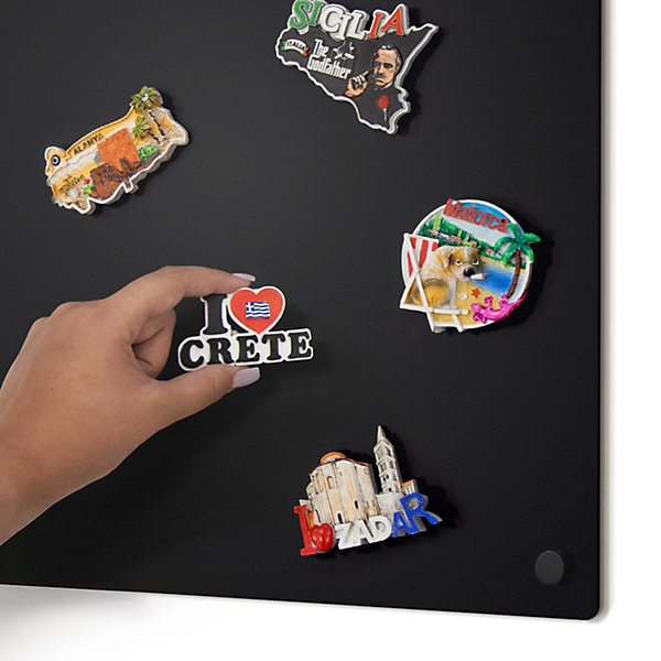 Metal Tableau Aimantee Wallfluent 30x70 cm Tableau Magnétique Pour Magnet