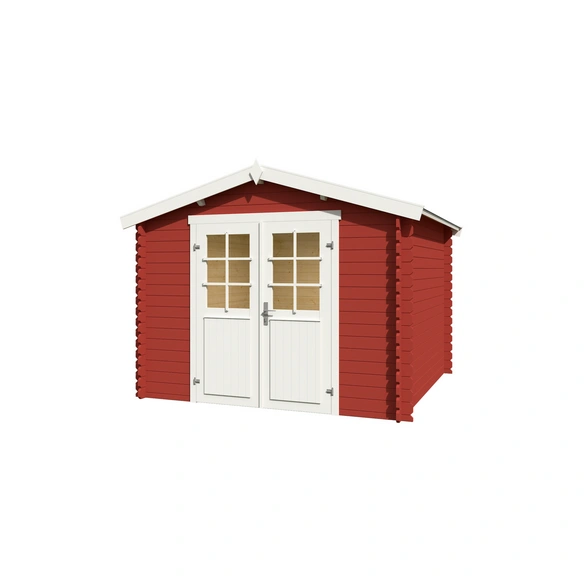 Gartenhaus »Norah«, BxHxT: 307,2 x 233,7 x 295 cm (Außenmaße inkl. Dachüberstand), Holz