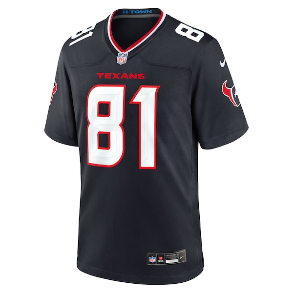 Jayden Higgins Houston Texans Nike Game Jersey - Navy