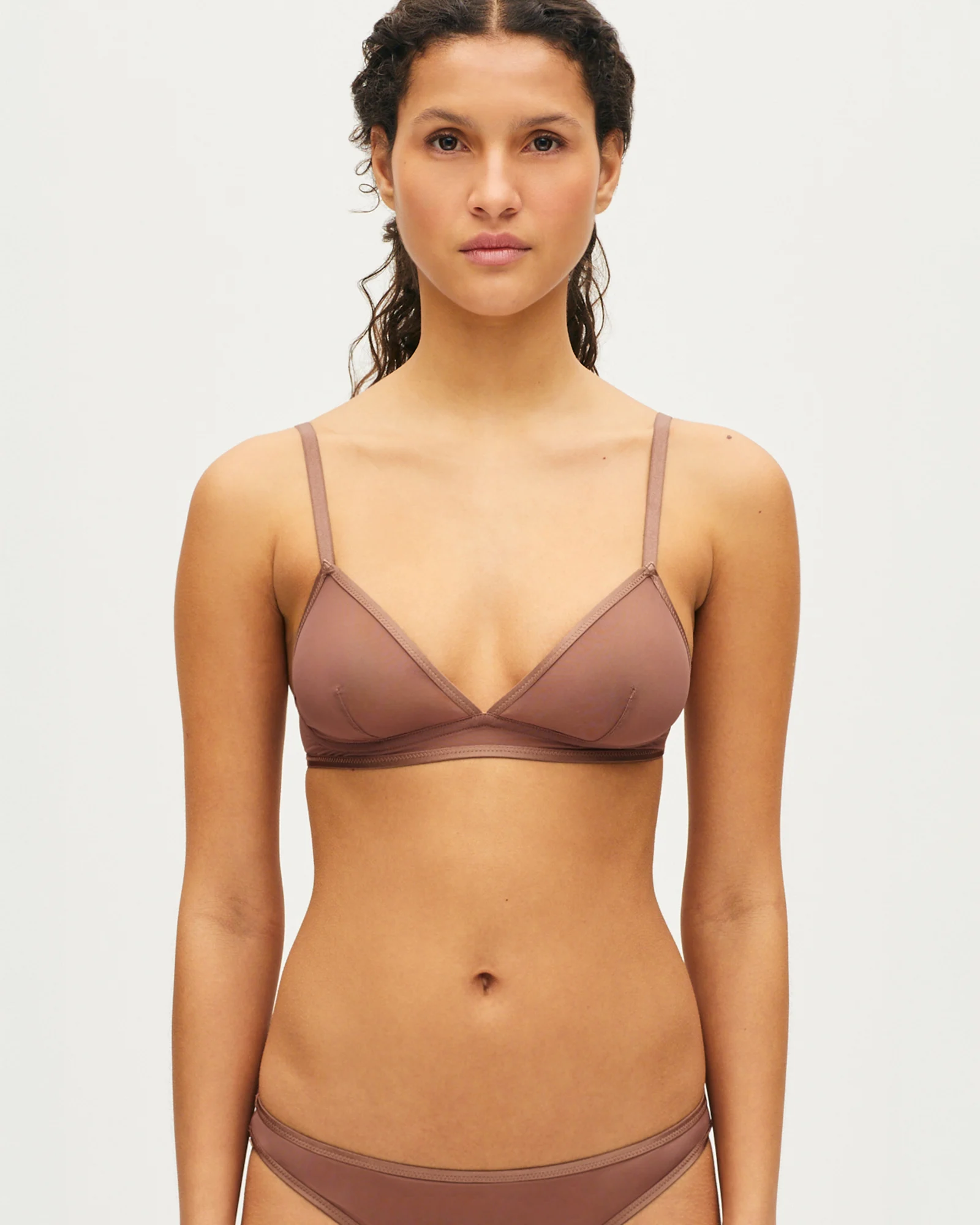 Soutien-gorge sans armatures CHERI TULLE BICOLORE