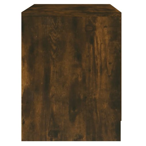 NNEVL Bedside Cabinets 2 pcs Smoked Oak 45x34.5x44.5 cm Chipboard