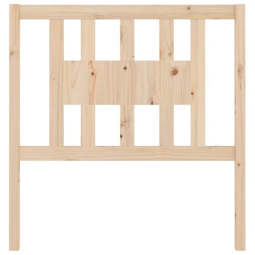 NNEVL Headboard 96x4x100 cm Solid Wood Pine