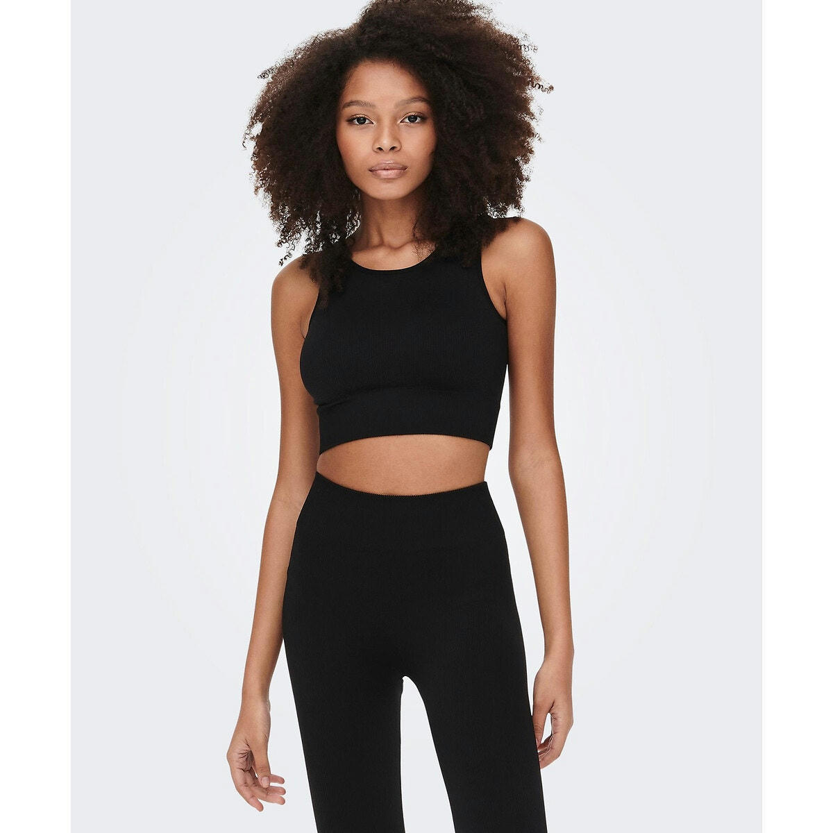 Crop-top Jaia sans coutures et respirant