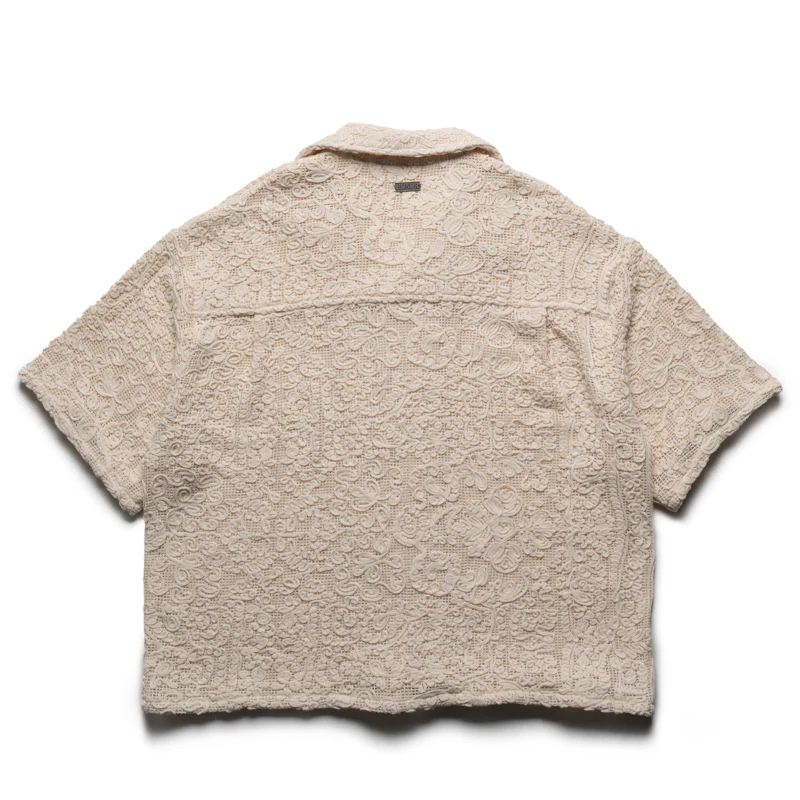 Honor The Gift Mind Maze Camp Shirt - Natural