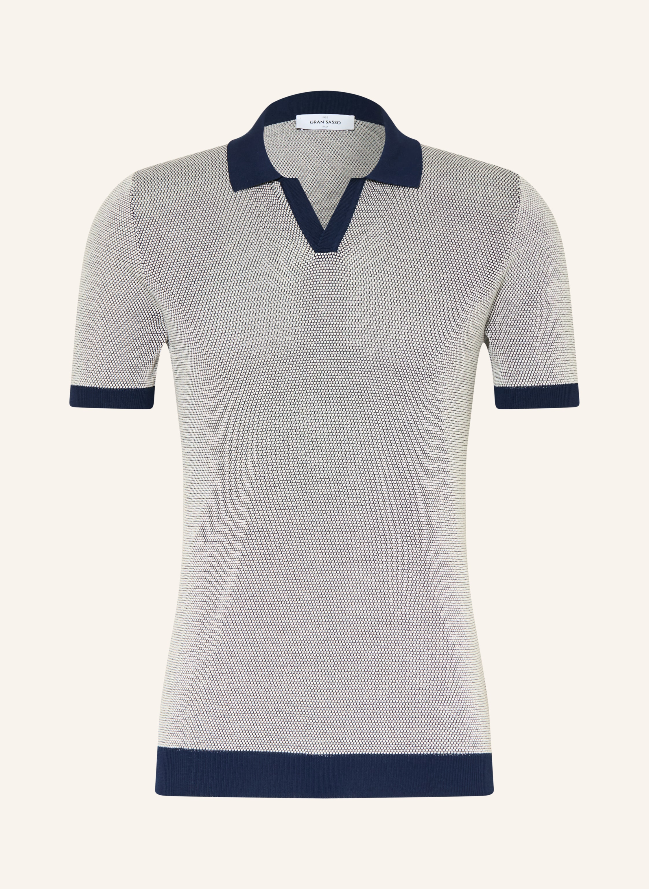 GRAN SASSO Piqué-Poloshirt