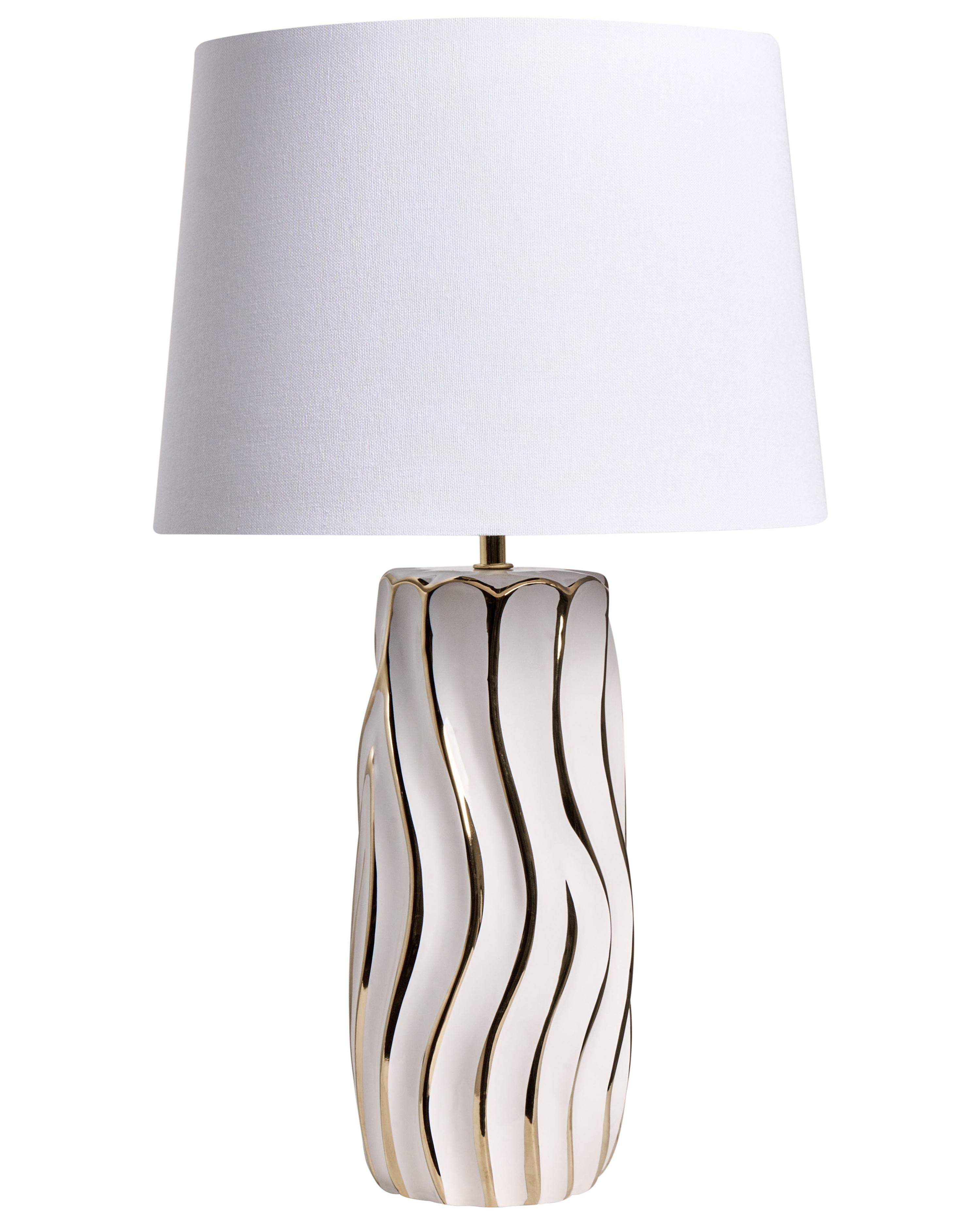 Table Lamp PATUCA Ceramic White