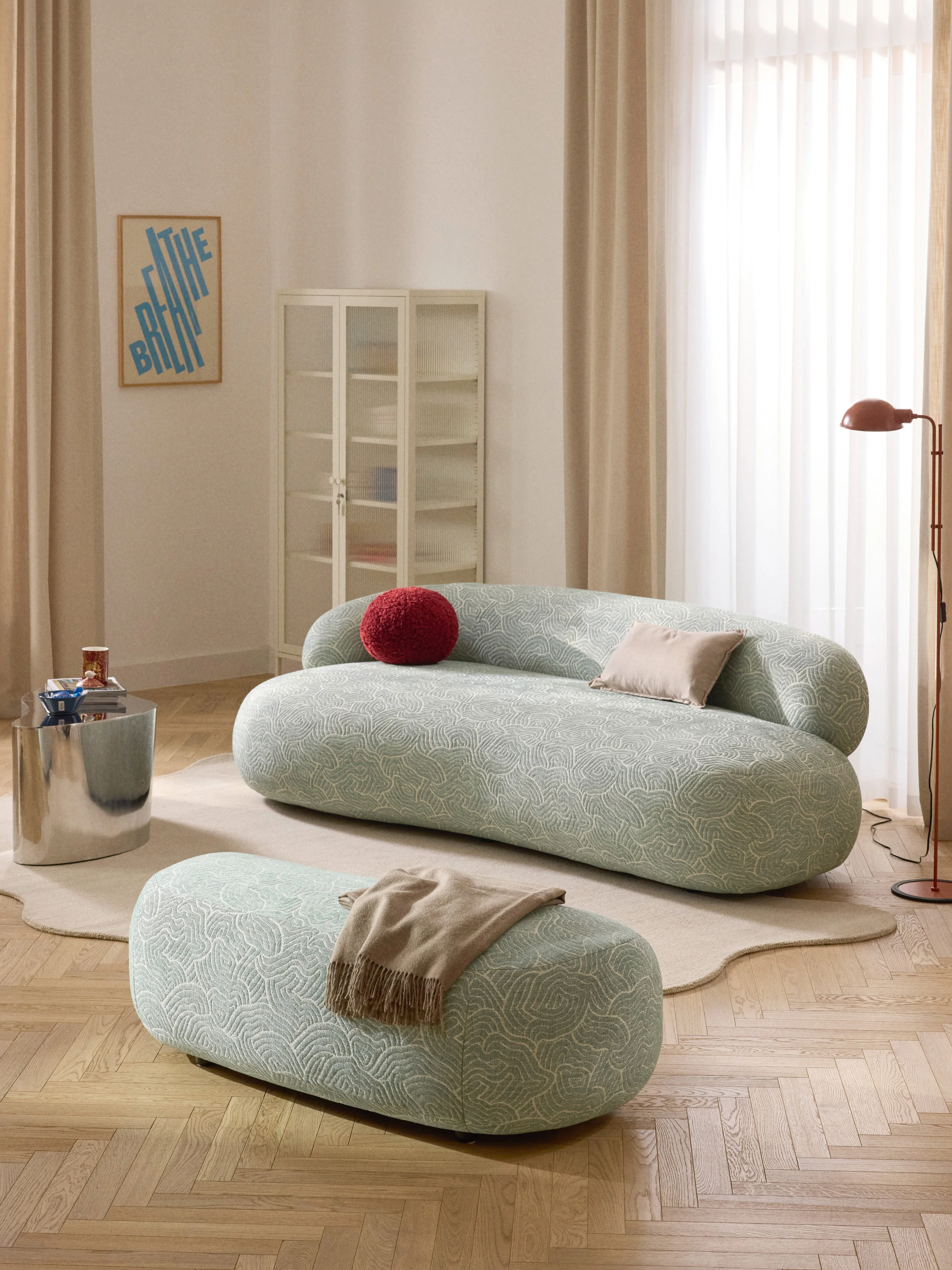 XL Sofa-Hocker Alba