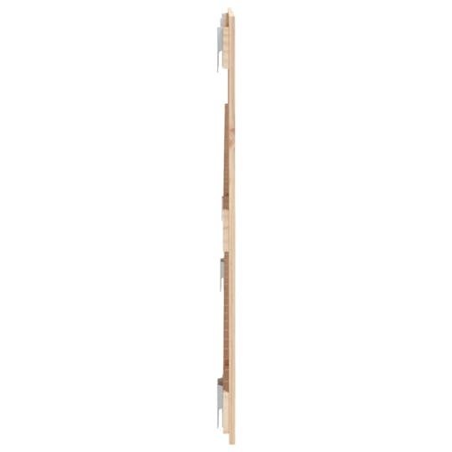 NNEVL Wall Headboard 140x3x60 cm Solid Wood Pine