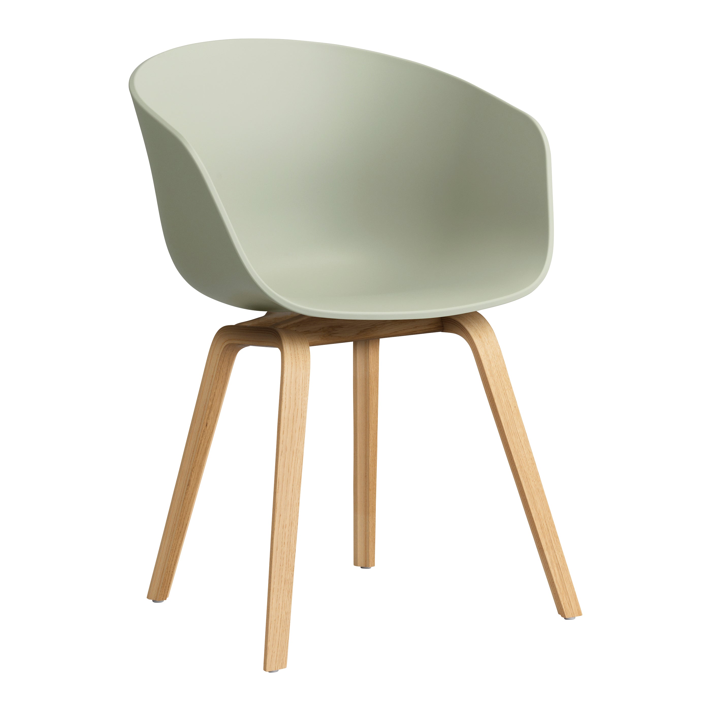 HAY About a Chair AAC22 Stoel - Oak - Pastel Green