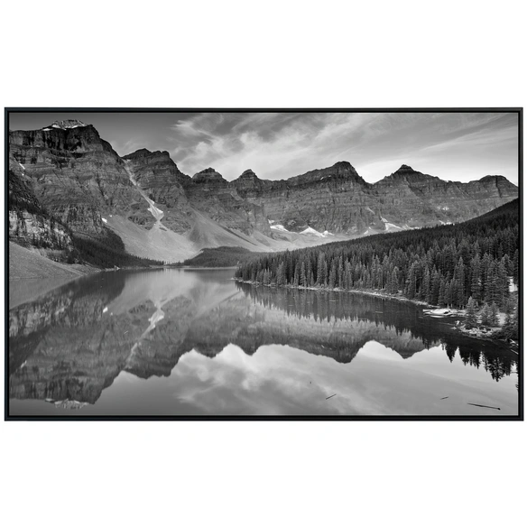 Infrarotheizung »EcoHeat - Landschaft Schwarz   Weiss«, Matt-Effekt