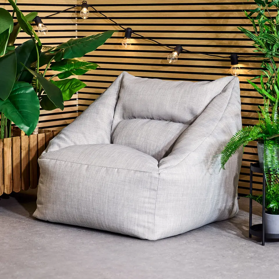 icon Zitzak Natalia - Zitzak Fauteuil Buiten - Grijs