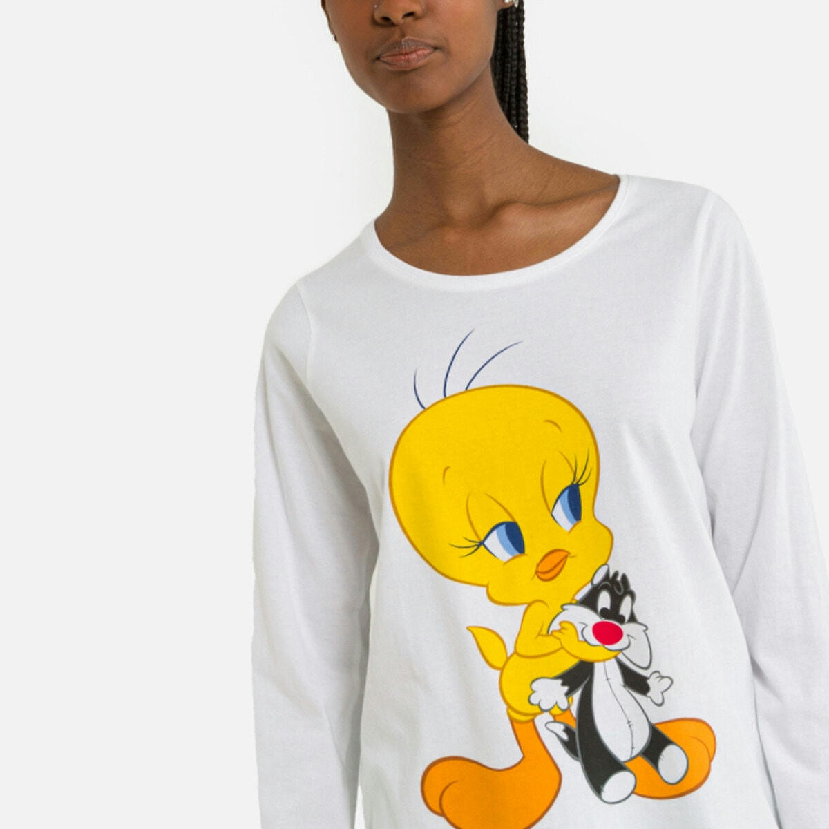 Pyjama manches longues pantalon large Titi