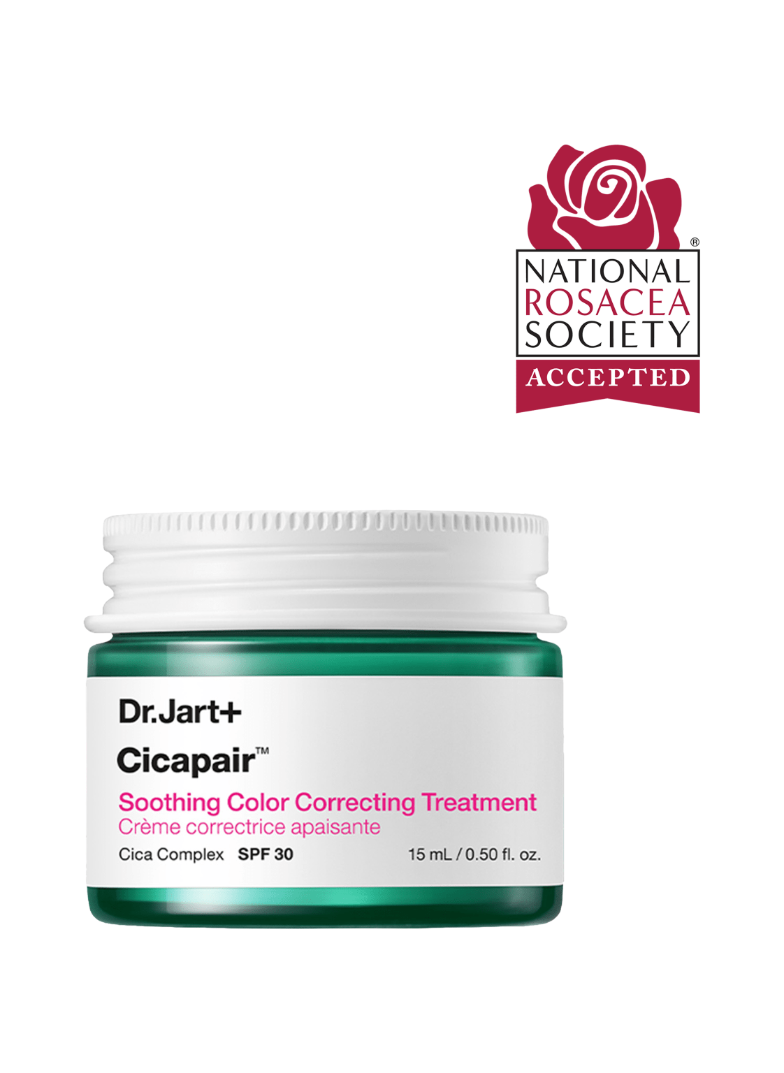 Dr.Jart+ CICAPAIR™ SOOTHING COLOR CORRECTING TREATMENT SPF30