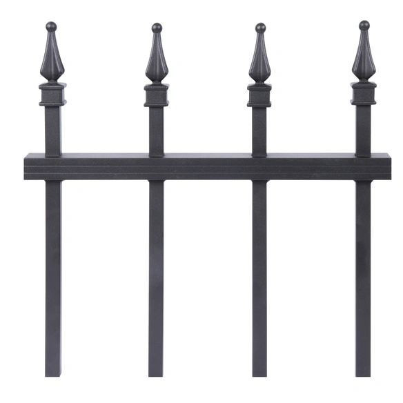 Zaunfeld »Chaussee«, Breite: 200 cm, Aluminium