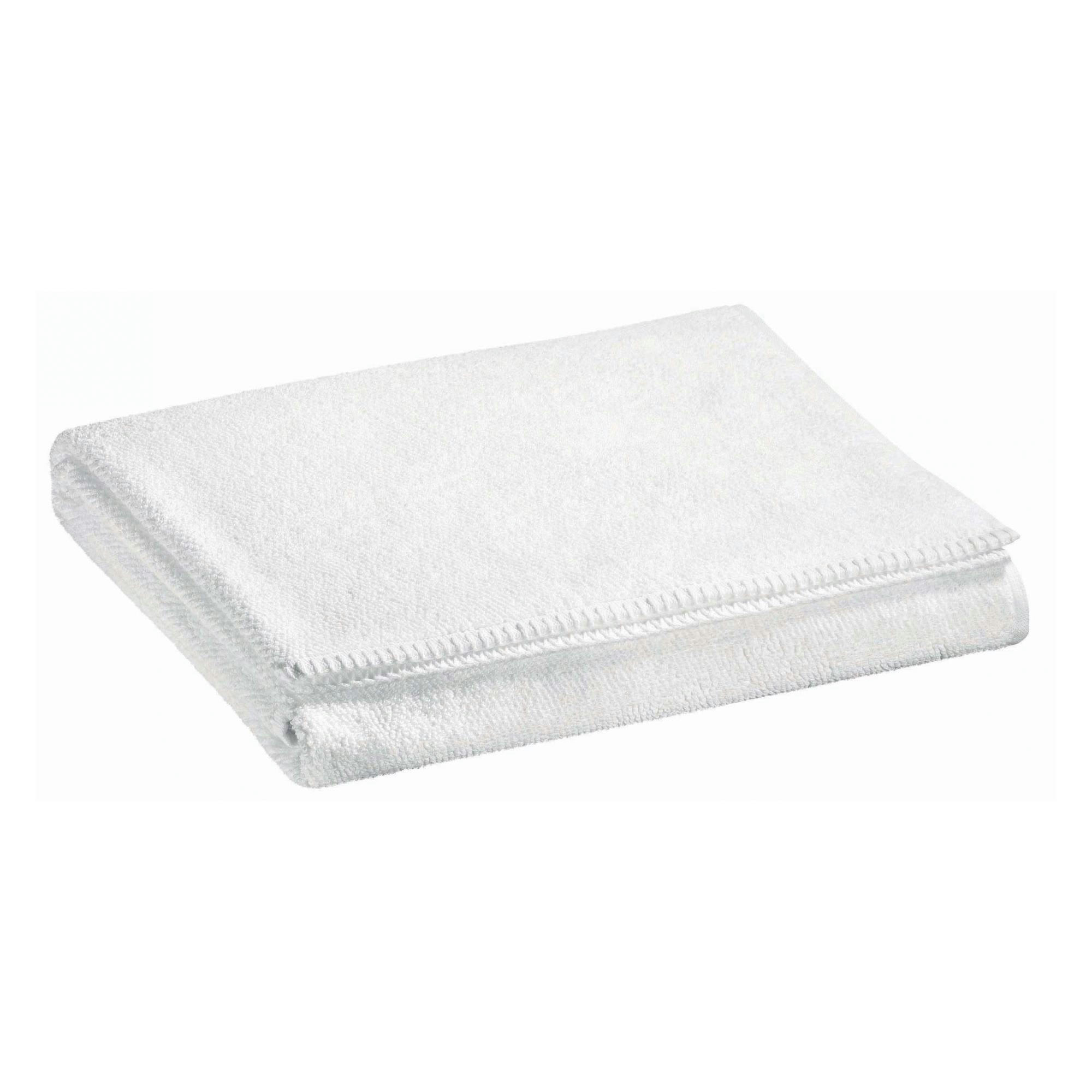 BORA - Serviette de toilette  en coton blanc 50 x 100