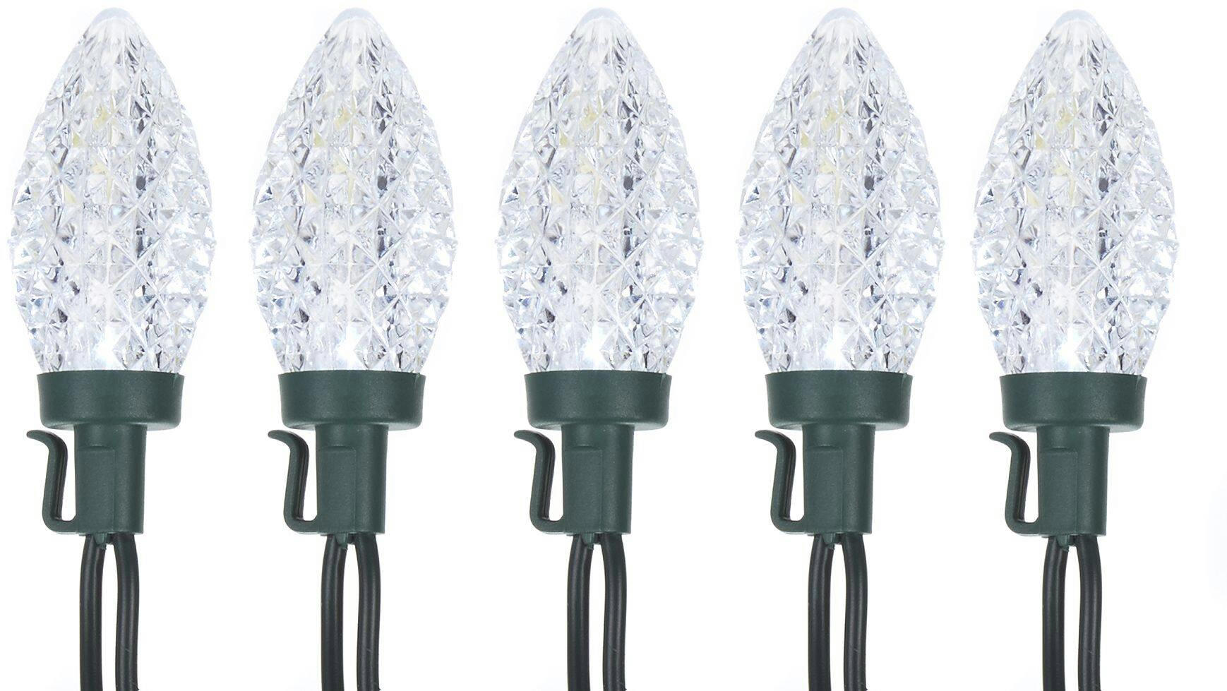 NOMA Outdoor 25 C9 LED Lights, Pure White