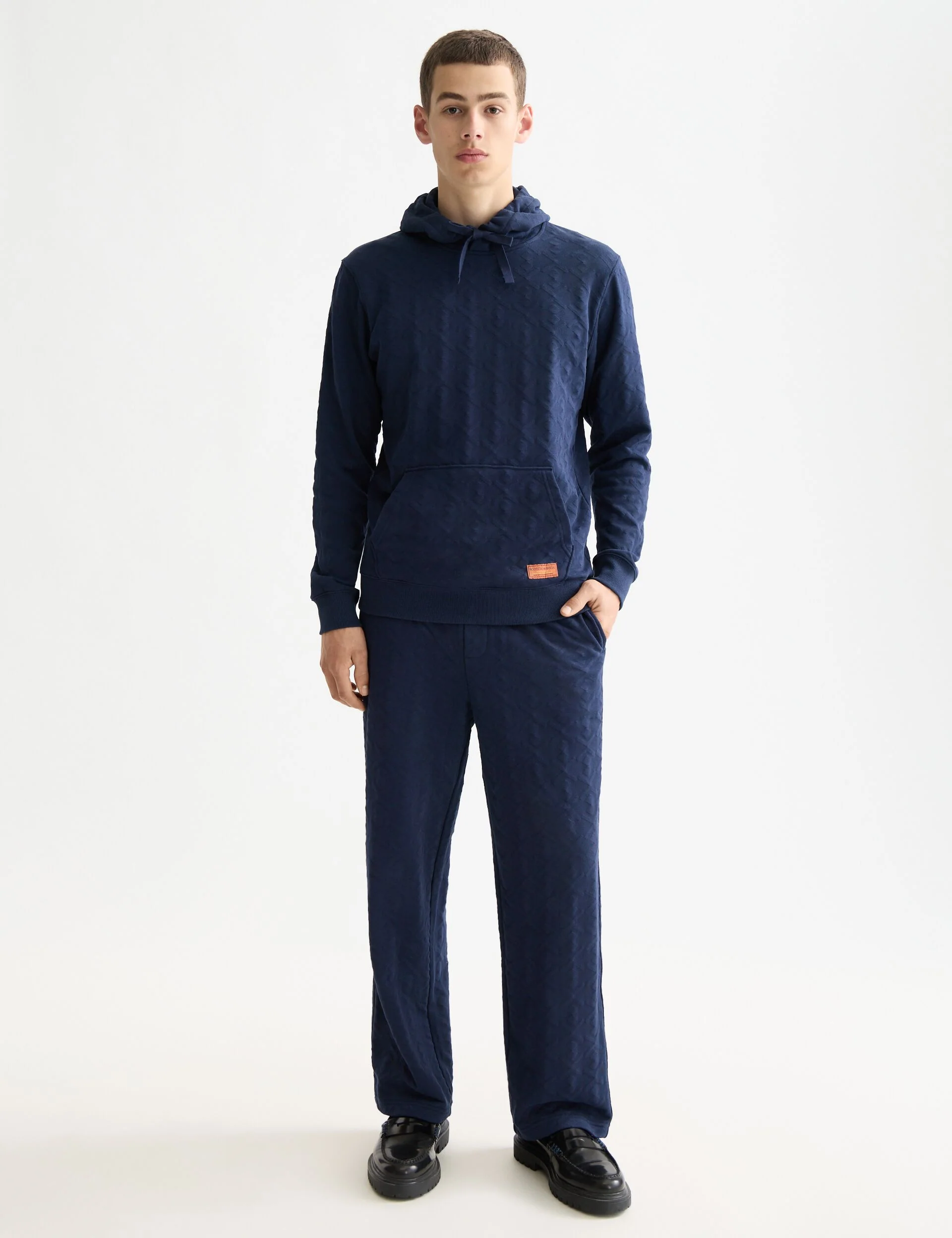 Jacquard Terry Hoodie