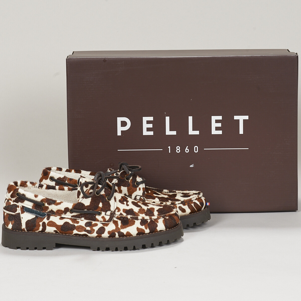 Pellet - OLIVIA - Pony / Hair / Brown-white