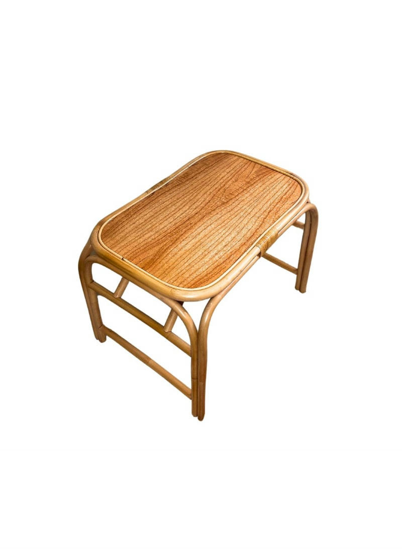 PALM - Table rectangulaire enfant rotin