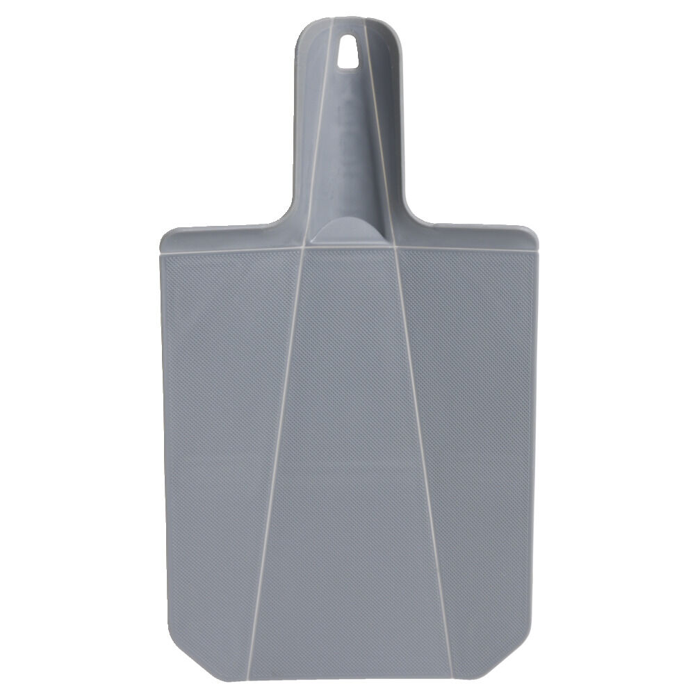 Planche à découper pliable en plastique gris 38x21cm