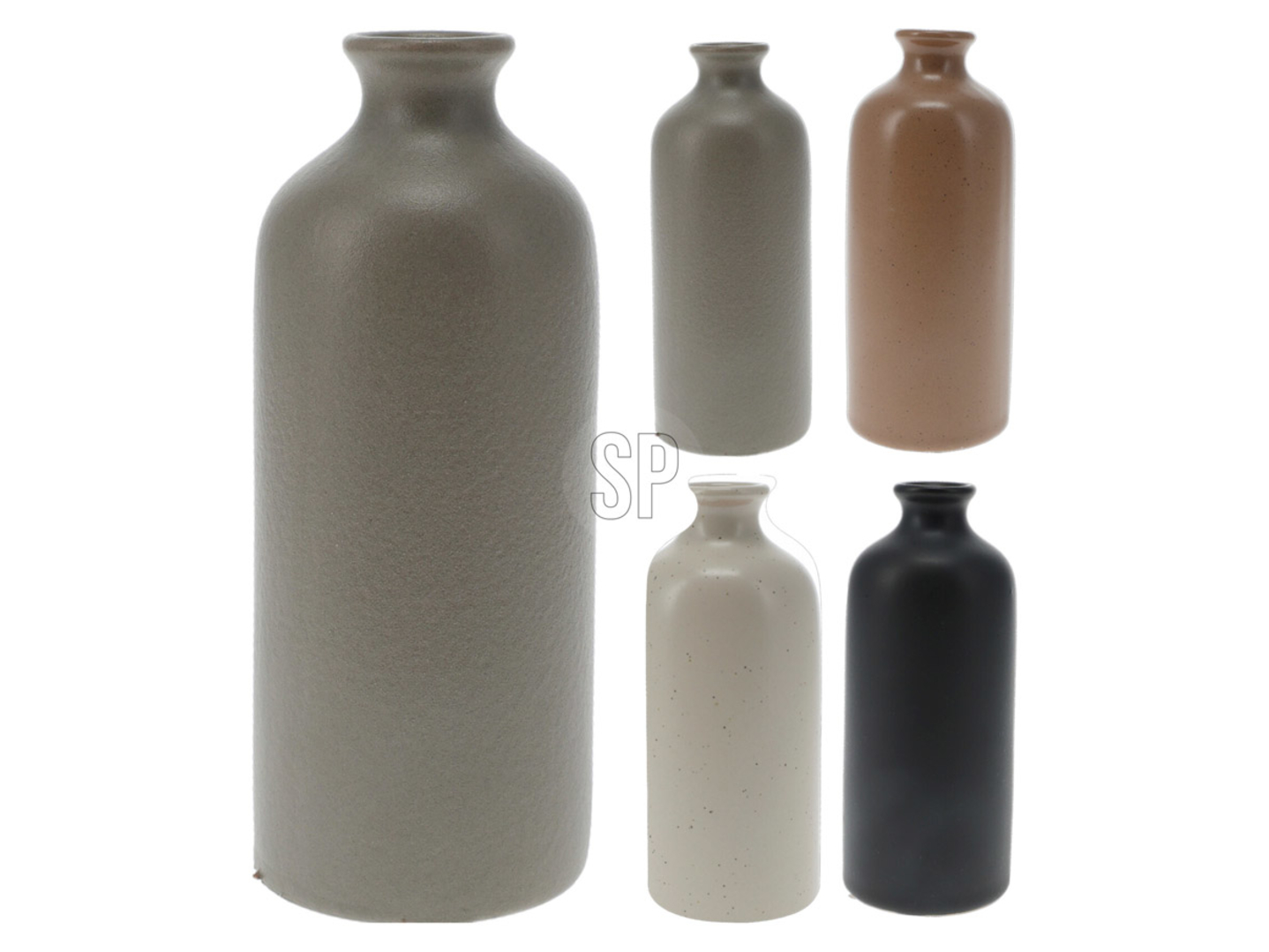 Wazon ceramiczny 22,5 cm mix kolorów
