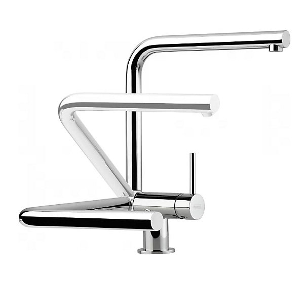 Mitigeur Franke Neptune Solution Fenetre à bec - Chrome coloris Chrome