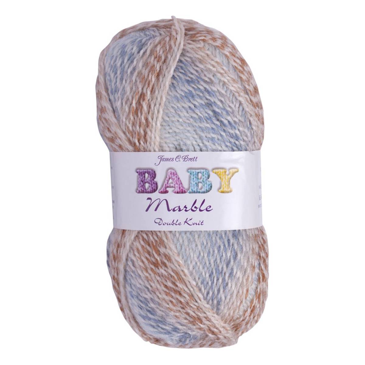 James C Brett Pebble Baby Marble DK Yarn 100g