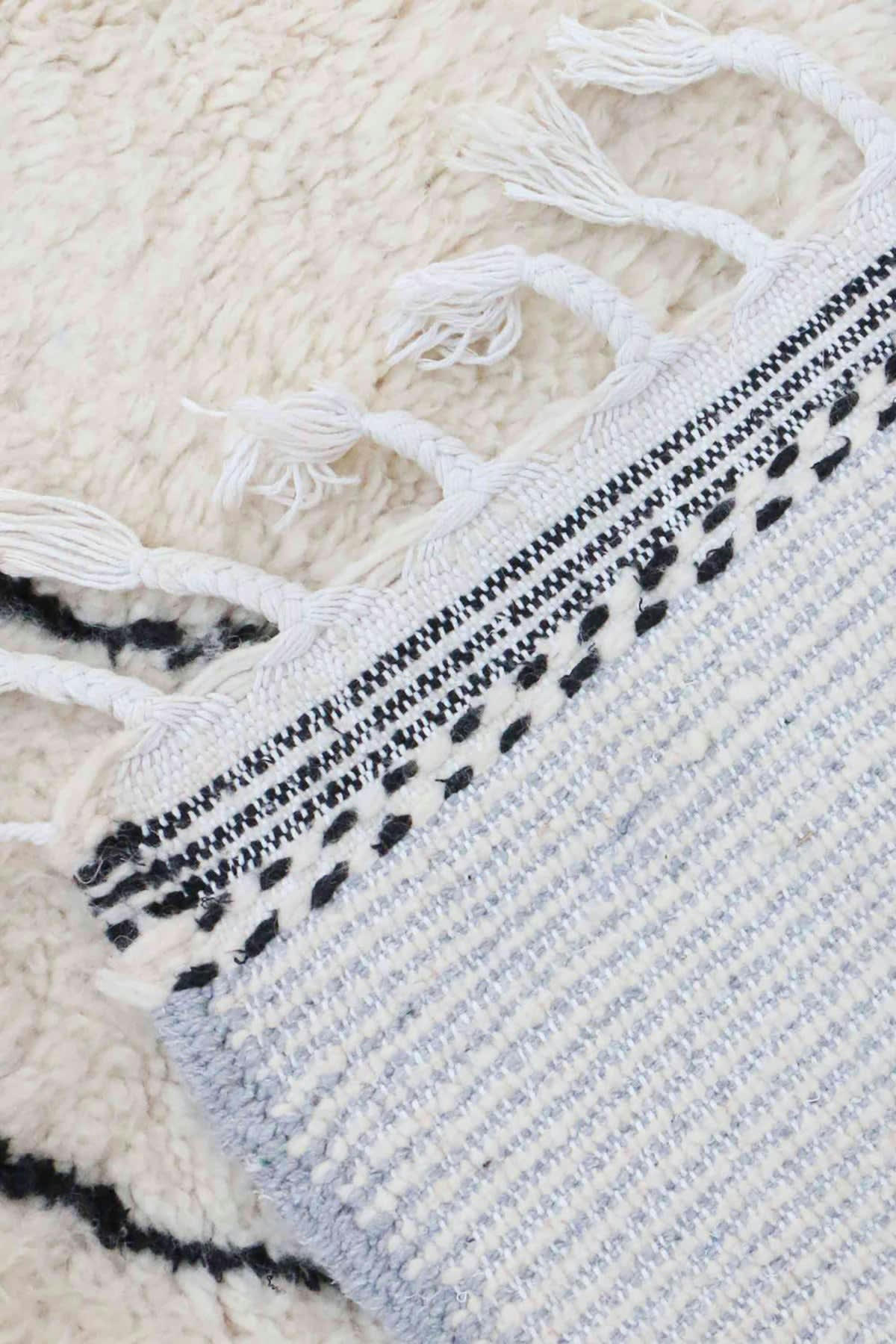 BERBERE - Tapis Berbere marocain pure laine 157x247