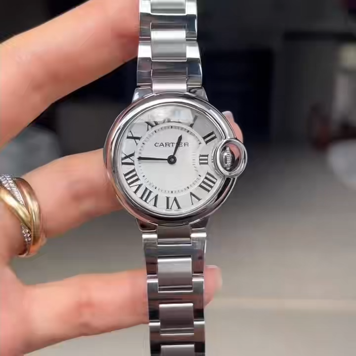 Cartier Ballon Bleu de Cartier Stainless Steel Watch -17