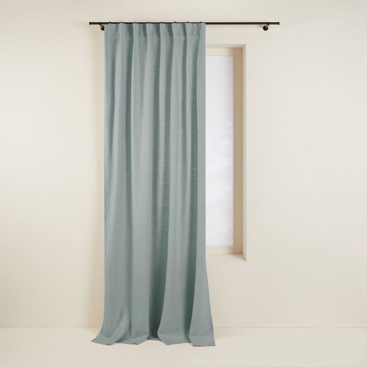 Madura Gordijn Aubin groen van grijs 145x275 cm