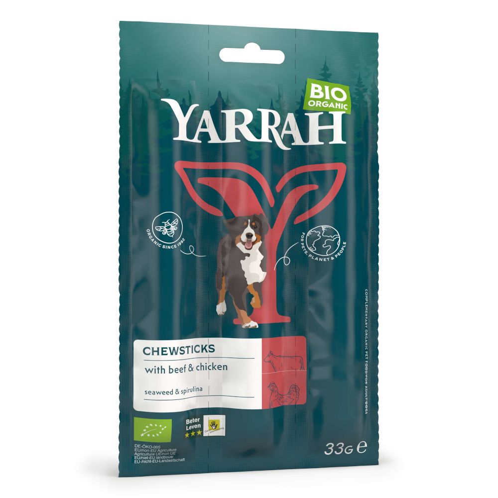 Yarrah Organic Dog Chew Sticks