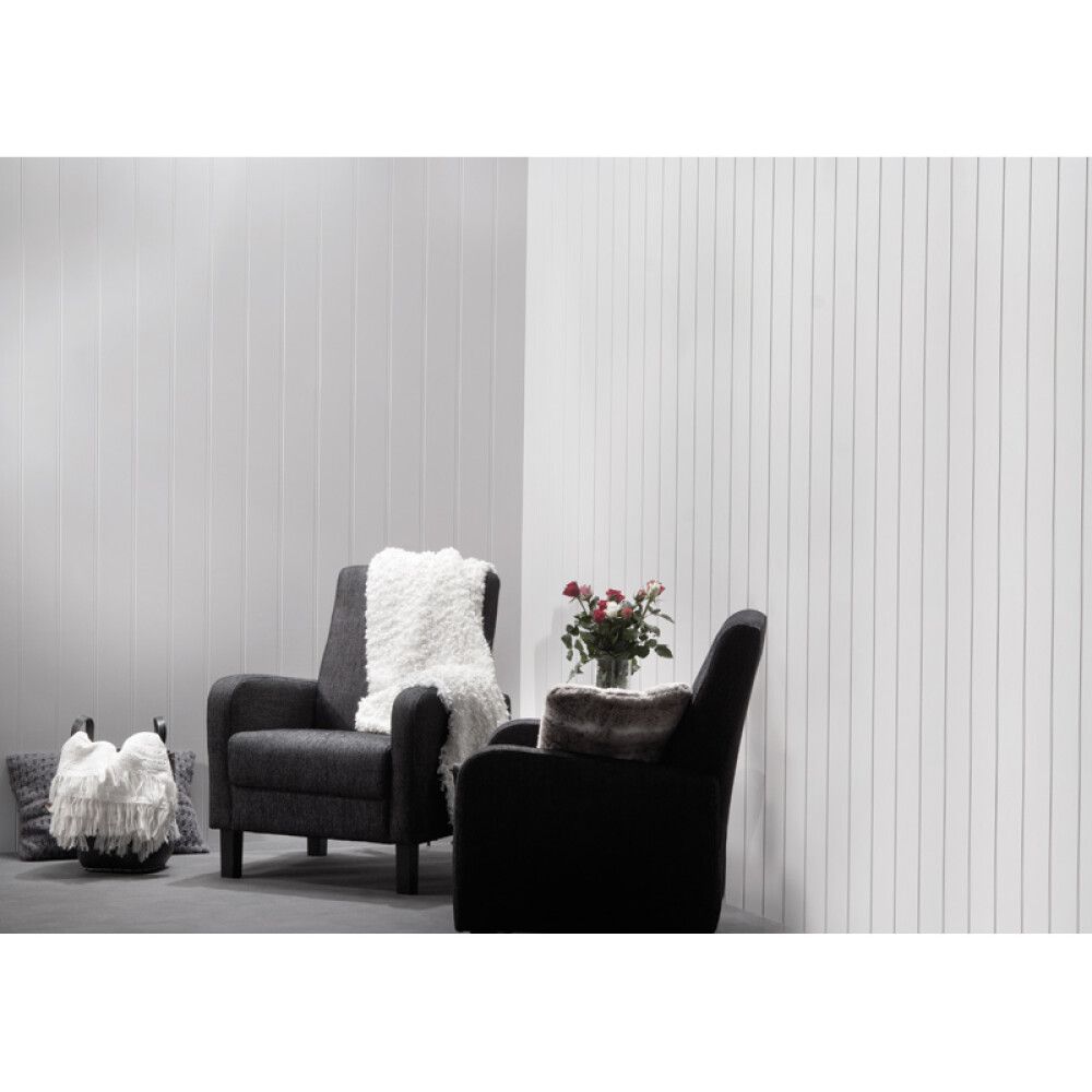 VEGGPLATER HUNTONIT PERLE FROST 2390X620X11MM 2STK/PK