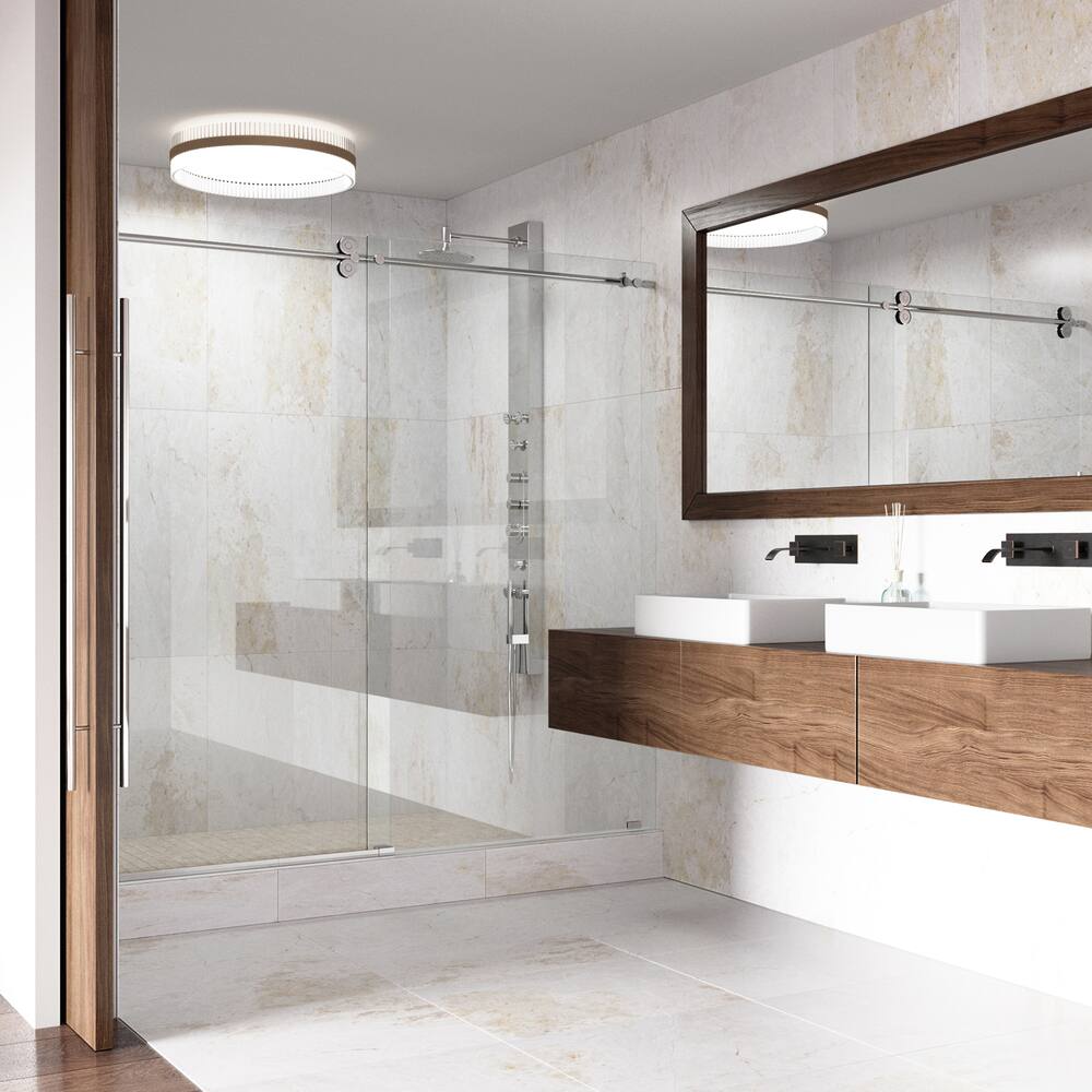 VIGO Magnolia Matte Stone™ Vessel Bathroom Sink/Basin with Deep Bowl, White