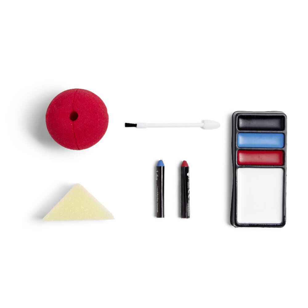Kit maquillage de clown Halloween