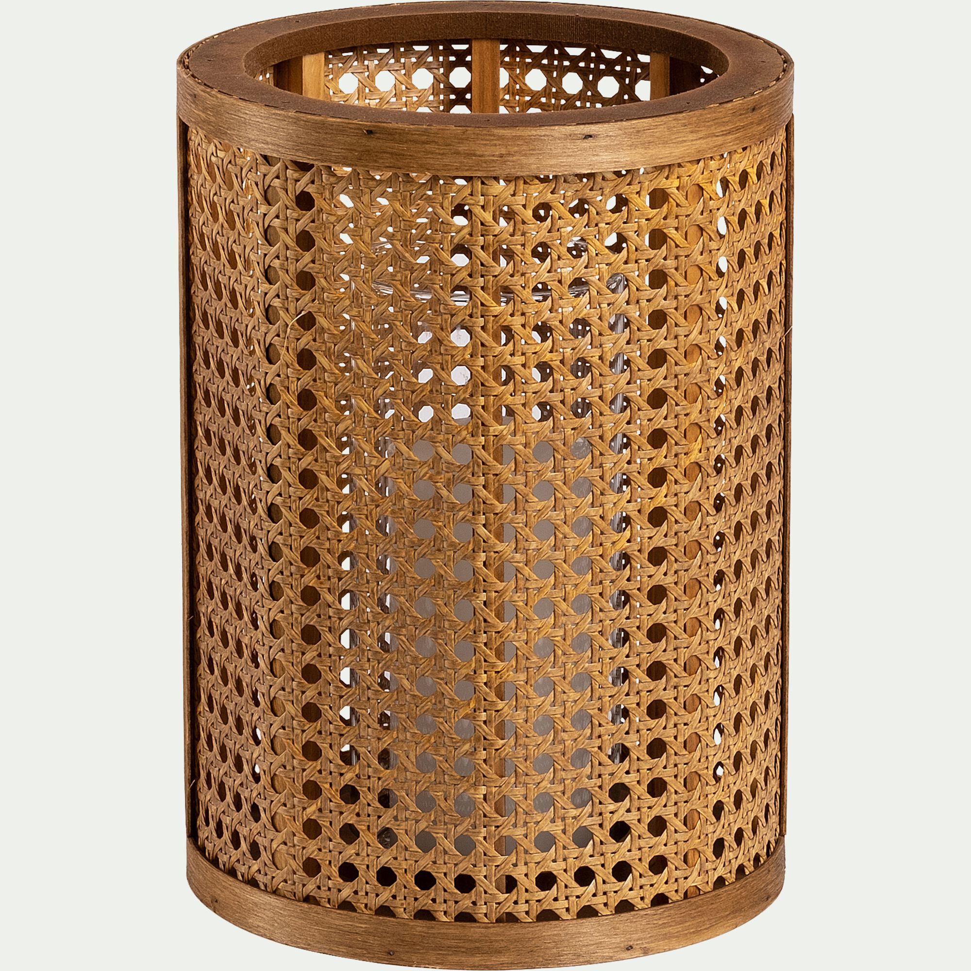 MONA - Lanterne en pin D10,5xH15cm - naturel