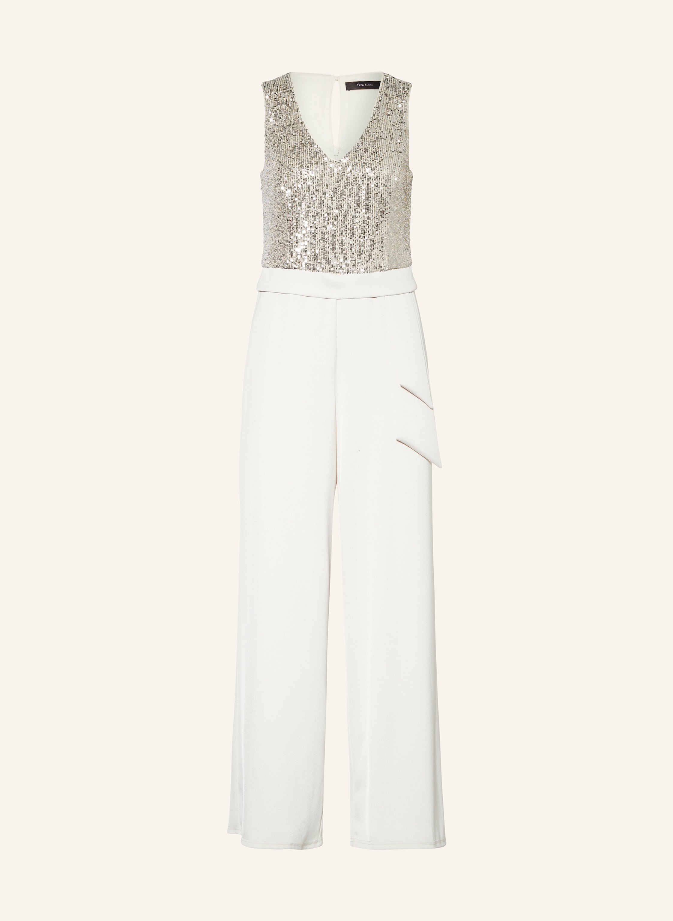 Vera Mont Jumpsuit mit Pailletten