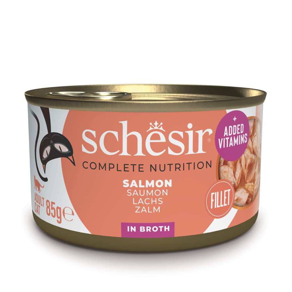 Schesir Complete Nutrition Fillet in Broth Saver Pack 24 x 85g