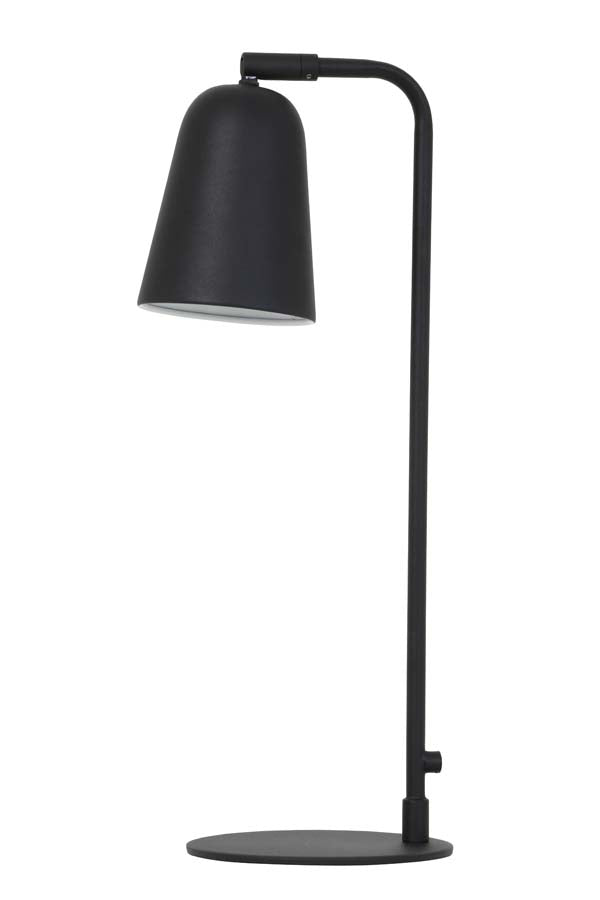 Light & Living tafellamp SALOMO - Ø16x48cm - zwart