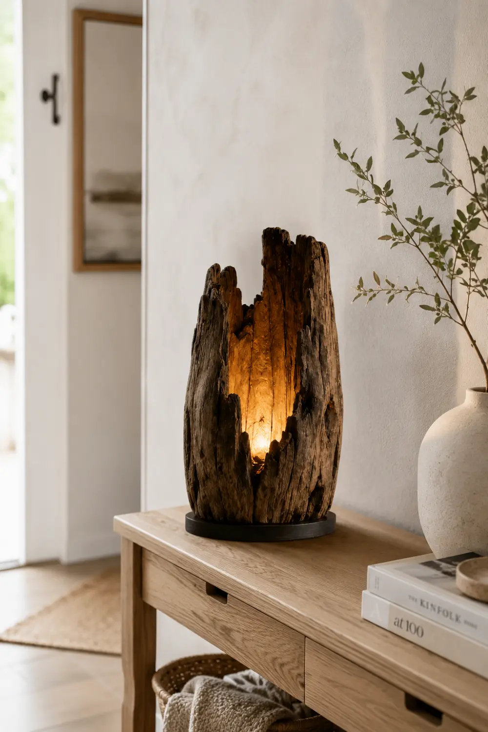 Wooden Art Lamp #WL117