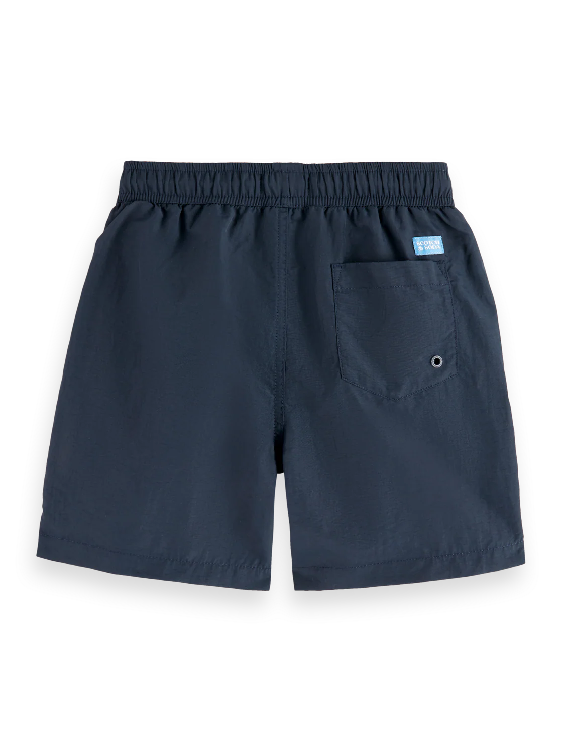 Boys' Mid-Length Logo Swim Shorts